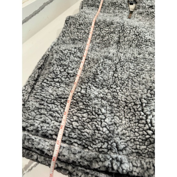 Grizzly Sherpa Quarter Zip Size Small Grey/White‎ - Picture 7 of 8